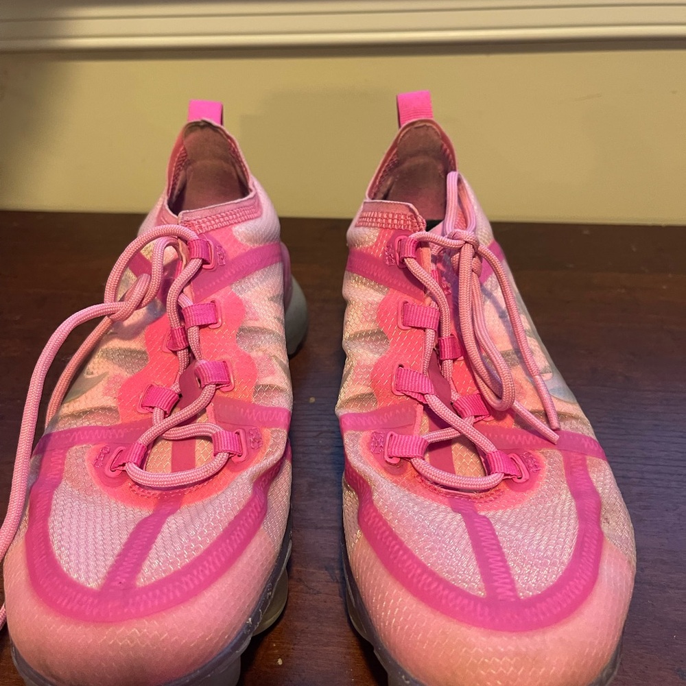 Nike Pink Women's VaporMax Sneakers - Picture 5 of 9